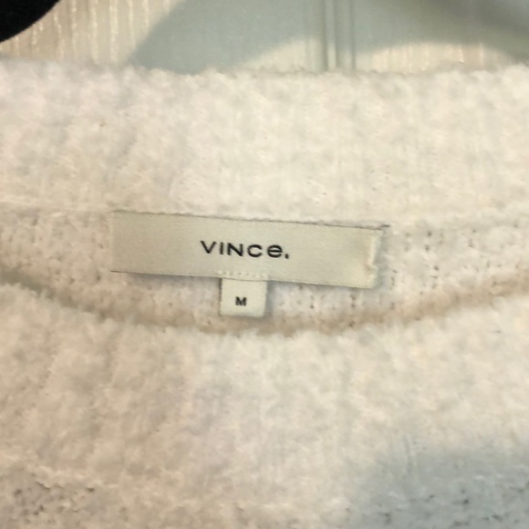 VINCE COTTON BLEND STRIPED SWEATER - Picture 6 of 8